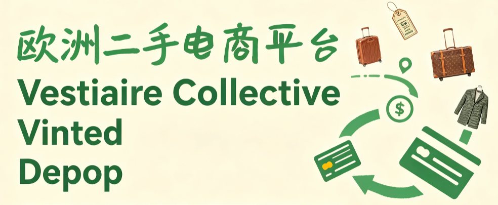 欧洲二手电商出海｜Vestcoll/Vinted/Depop 回款怎么收？